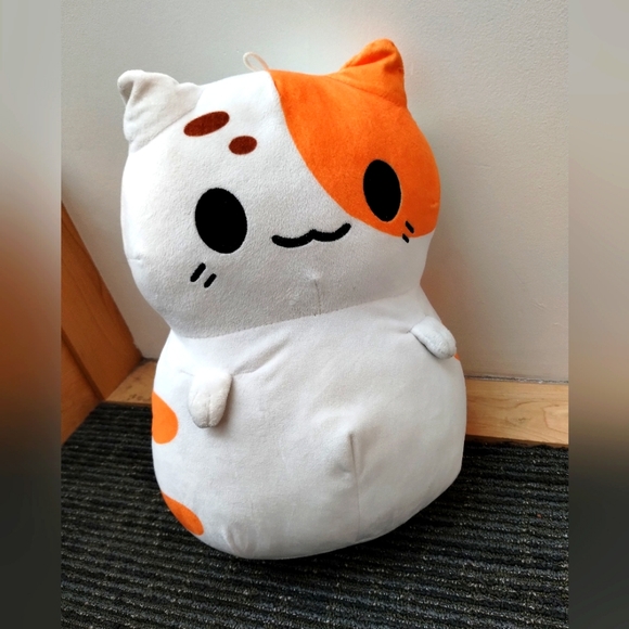 Kleptocats Kitty Cat Plush Stuffed Animal 14in Orange White Softie Plush Toy - Picture 2 of 16